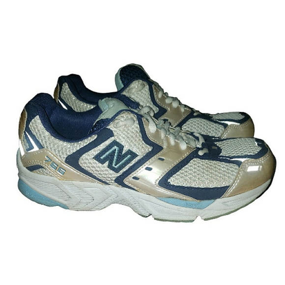 New Balance 766 TS2 Vintage 360-Fit Blue White Athletic Shoe Running Sneaker 6 - Picture 6 of 16